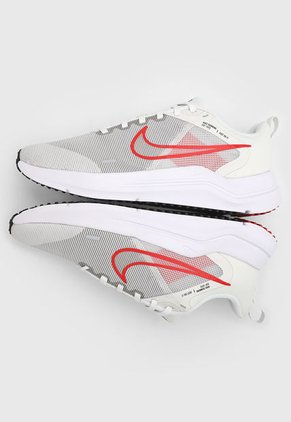 Tenis Running Gris-Blanco-Rojo Nike Downshifter 12