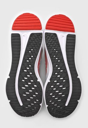 Tenis Running Gris-Blanco-Rojo Nike Downshifter 12