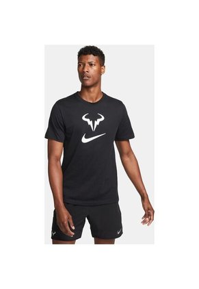 Camiseta Hombre Nike Court Dri-Fit Rafa Tennis - Negro