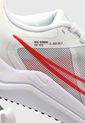 Tenis Running Gris-Blanco-Rojo Nike Downshifter 12 de Nike