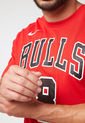 Camiseta Rojo-Negro-Blanco Nike Chicago Bulls de Nike