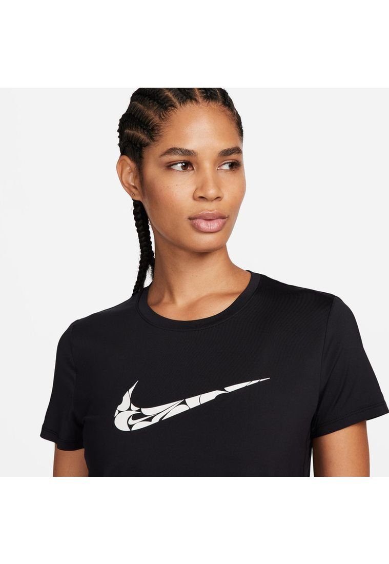 Camiseta Mujer Nike One Swoosh Negro - Compra Ahora | Dafiti Colombia