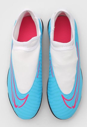 Guayo Blanco-Celeste-Fucsia Nike Phantom GX Club Df TF