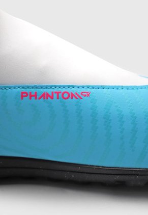Guayo Blanco-Celeste-Fucsia Nike Phantom GX Club Df TF