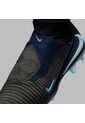 Guayos Nike Hombre Phantom 6 High Elite FG - Negro/Azul de Nike