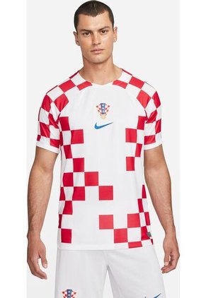 Camiseta Fútbol Hombre Nike Selección Croacia Dryfit 2022/23 Home - Blanco