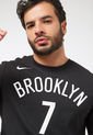 Camiseta Negro-Blanco Nike Brooklyn Nets de Nike