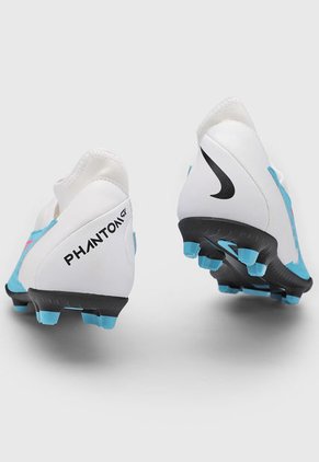 Guayo Blanco-Celeste-Fucsia Nike Phantom GX Club Df FG/MG