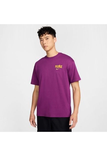 Camiseta Hombre Nike Sportswear Purpura