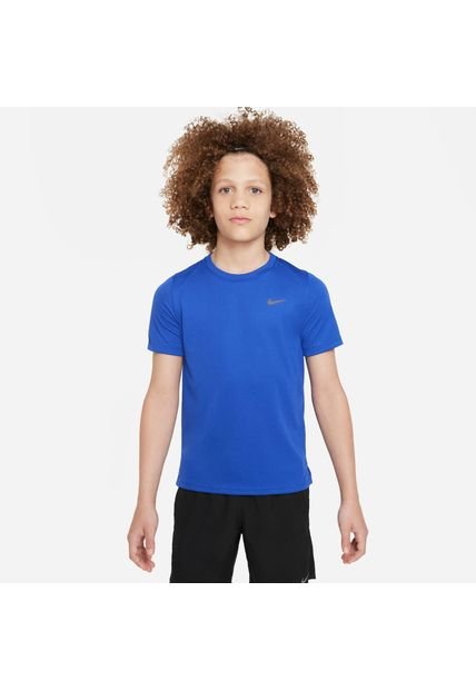 Camiseta Niños Nike Dri-FIT Miler Azul