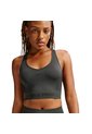 Top Nike Pro Seamless Mujer-Gris de Nike