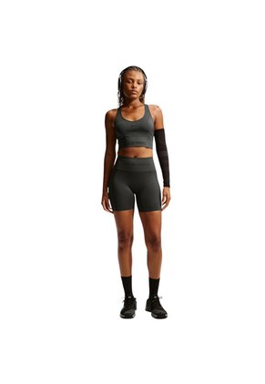 Top Nike Pro Seamless Mujer-Gris