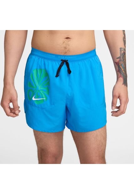 Pantaloneta Hombre Nike Stride Run Energy Azul