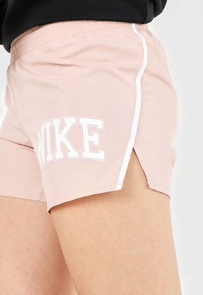 Short Palo Rosa-Blanco Nike