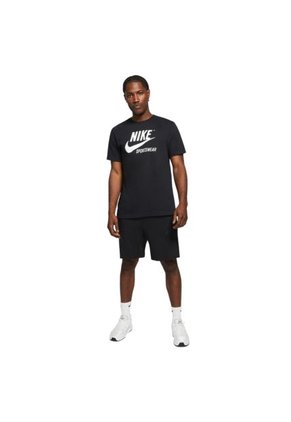 Camiseta Nike M Nsw Tee Crew Archive Fs Hombre-Negro