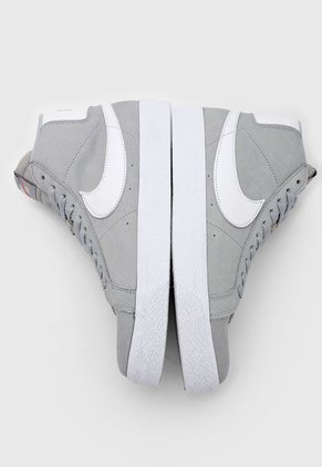 Bota Lifestyle Gris-Blanco-Naranja  Nike SB Zoom Blazer Mid