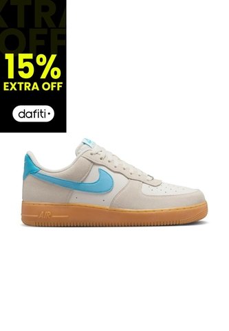 Tenis Nike Air Force 1 07 Lv8 Ess-Gris/Azul Nike