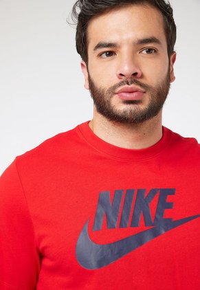 Camiseta Rojo-Negro Nike Sportswear