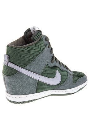Sneaker Verde-Gris Nike Wmns Dunk Sky Hi
