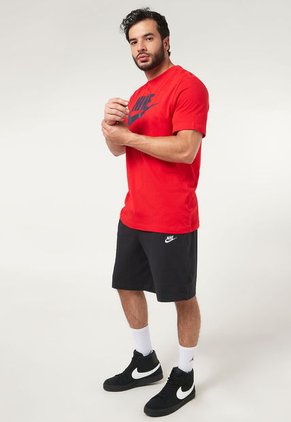 Camiseta Rojo-Negro Nike Sportswear