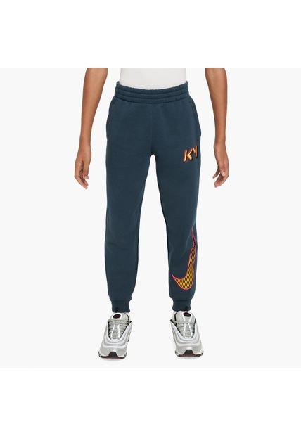 Pantalón Niños Nike Kylian Mbappé Club Fleece Azul