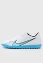 Guayo Blanco-Celeste-Negro Nike Vapor 15 Club FG/MG de Nike