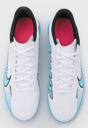 Guayo Blanco-Celeste-Negro Nike Vapor 15 Club FG/MG