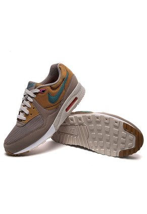 Tenis Lifestyle Gris-Mostaza-Azul Nike Max Light