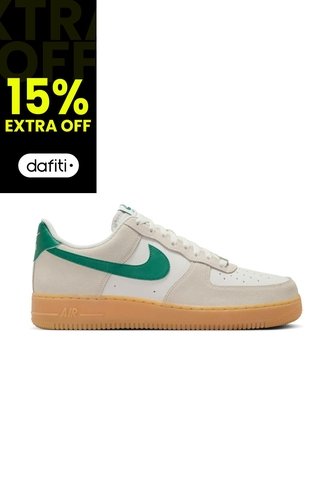 Tenis Nike Air Force 1 07 Lv8 Ess-Gris/Verde Nike