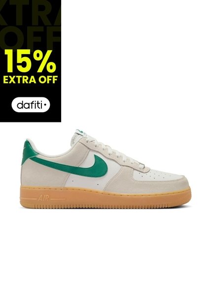 Tenis Nike Air Force 1 07 Lv8 Ess-Gris/Verde