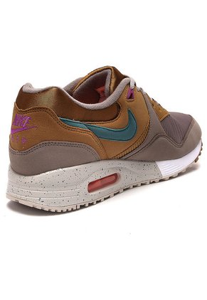 Tenis Lifestyle Gris-Mostaza-Azul Nike Max Light