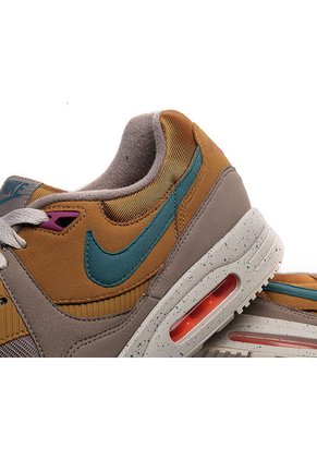 Tenis Lifestyle Gris-Mostaza-Azul Nike Max Light