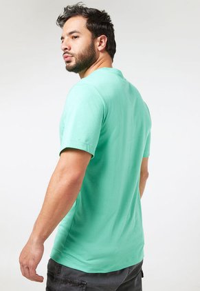 Camiseta Verde Manzana-Blanco Nike Sportswear Club