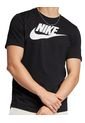 Camiseta Nike Nsw Tee Icon Futura-Negro de Nike
