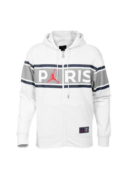 Hoddie Nike Jordan Paris Saint German-Blanco
