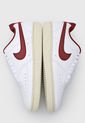 Tenis Lifestyle Blanco-Vino Tinto-Marfil Nike Court Vision Low NN de Nike