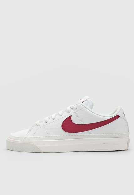 Tenis Lifestyle Marfil-Vino Tinto Nike Court Legacy NN