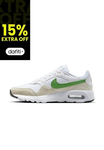 Tenis Nike Air Max Sc Nsw Running Mujer-Blanco/Verde Nike