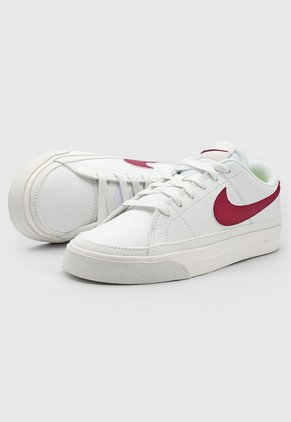 Tenis Lifestyle Marfil-Vino Tinto Nike Court Legacy NN