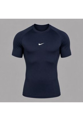 Camiseta Nike Hombre M Np Dri-Fit Tight Top Ss - Azul