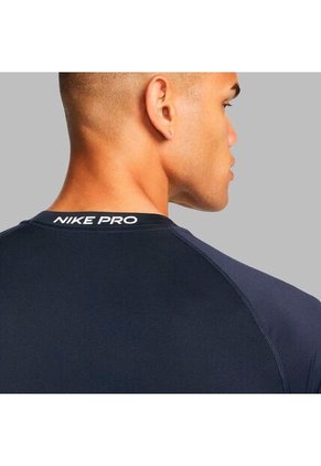 Camiseta Nike Hombre M Np Dri-Fit Tight Top Ss - Azul