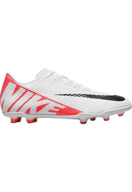 Guayos Nike Vapor 15 Club Fg/Mg-Blanco/Rojo