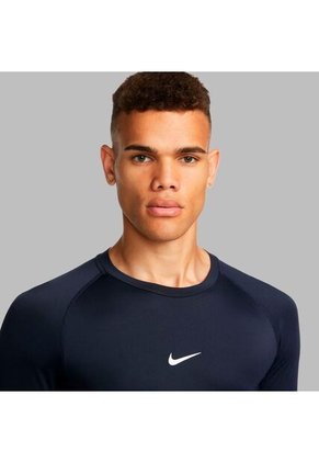 Camiseta Nike Hombre M Np Dri-Fit Tight Top Ls - Azul