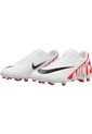 Guayos Nike Vapor 15 Club Fg/Mg-Blanco/Rojo de Nike