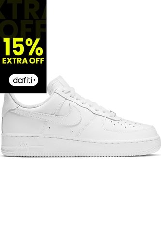 Tenis Nike Air Force 1 '07 Mujer-Blanco Nike