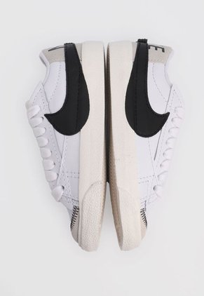Tenis Lifestyle Blanco-Negro-Amarillo Neón Nike Blazer Low '77 Jumbo