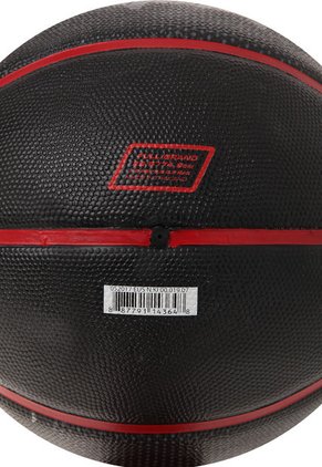 Balón De Basketball Negro-Rojo Nike Dominante