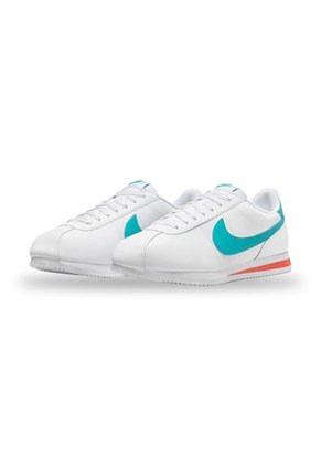 Tenis Nike Cortez Sportswear-Blanco/Azul