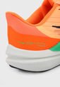 Tenis Running Naranja Neón-Verde Neón-Blanco Nike Air Winflo 9 de Nike