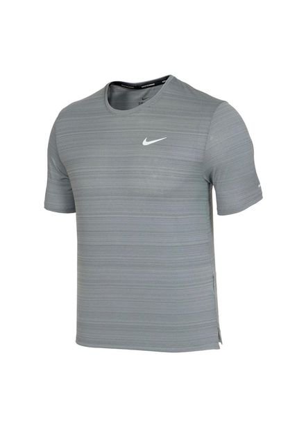 Camiseta Nike Dri-fit Miler Hombre-Gris Claro
